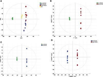 Pseudotargeted metabolomics revealed the adaptive mechanism of Draba oreades Schrenk at high altitude
